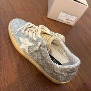 Sparkly Golden Goose size 38 (super star)
